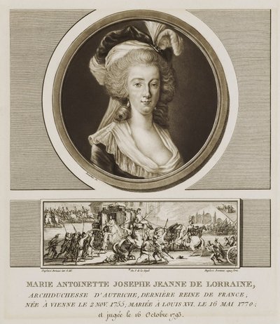María Antonieta Josephe Jean de Lorena de Charles Francois Gabriel Levachez
