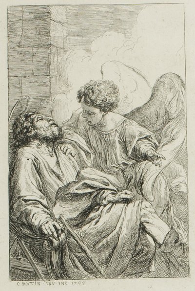 La visión de San José en Egipto de Charles Francois Hutin