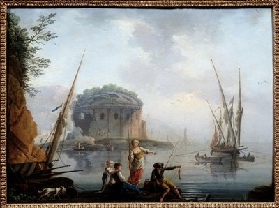 Marina de Charles Francois Lacroix de Marseille