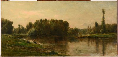 Las orillas del Oise de Charles Francois Daubigny