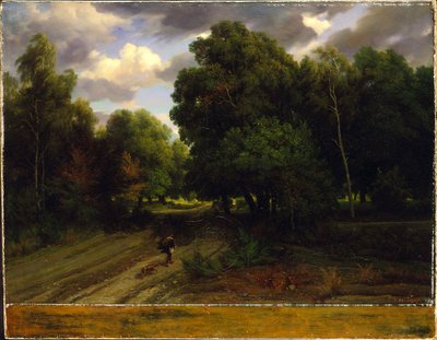Cruce del Nido de Águila, Bosque de Fontainebleau de Charles Francois Daubigny