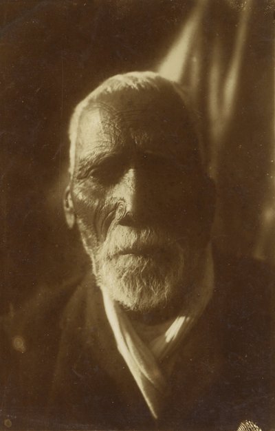 Retrato, c.1910 (impresión en gelatina de plata) de Charles Frederick Goldie