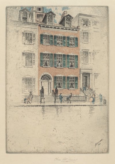 Casa de Ericsson, Beach Street de Charles Frederick William Mielatz