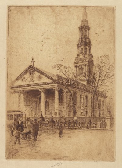 San Pablo, Broadway, N.Y., 1906 de Charles Frederick William Mielatz