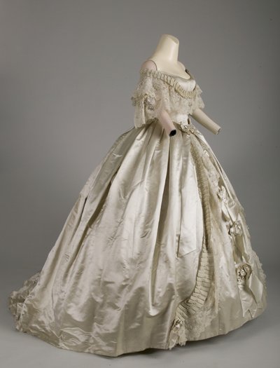 Vestido de noche de Charles Frederick Worth