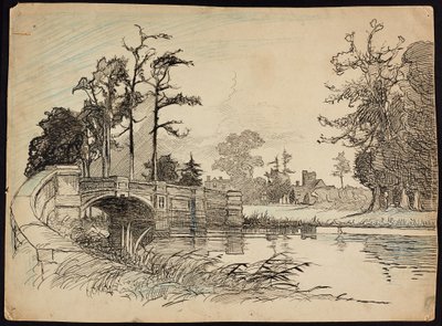 Puente del Parque Cranford, Hillingdon, Londres, 1892-1933 de Charles George Harper