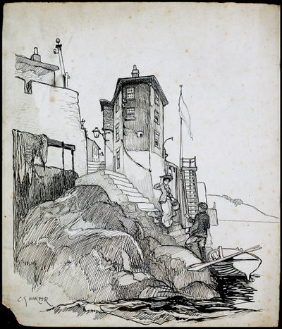 Bahía de Robin Hood, Fylingdales, North Yorkshire de Charles George Harper