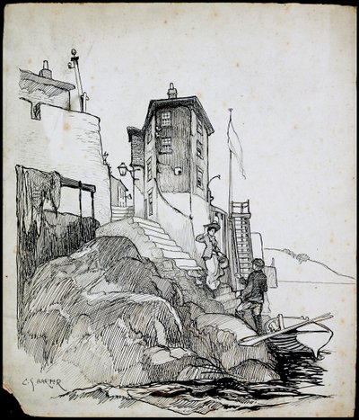 Bahía de Robin Hood, North Yorkshire, 1892-1933 de Charles George Harper