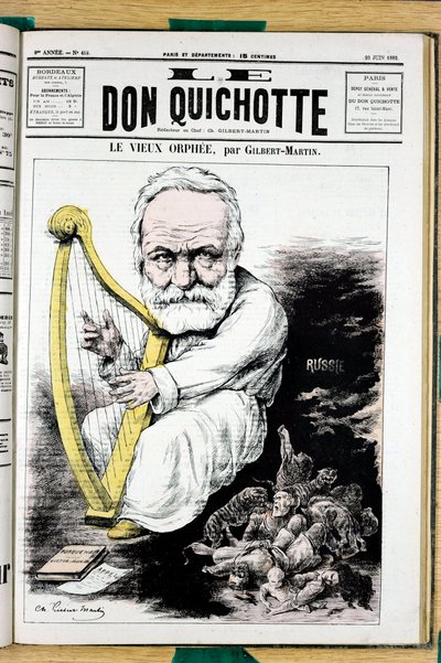 Portada de "Don Quijote", número 418, Satírico en Colores de Charles Gilbert Martin
