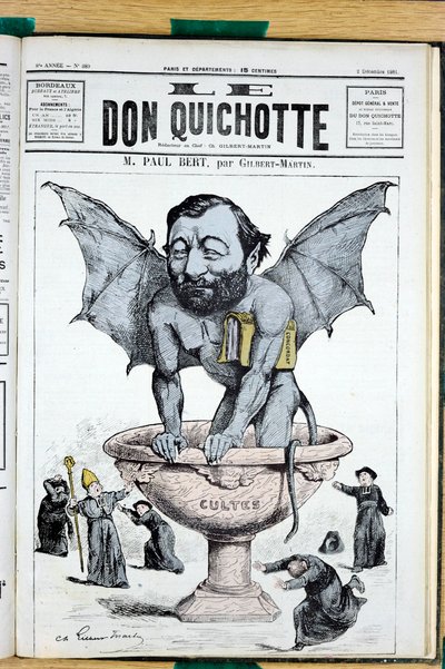 Portada de "Don Quijote", número 389, Satírico en Colores de Charles Gilbert Martin
