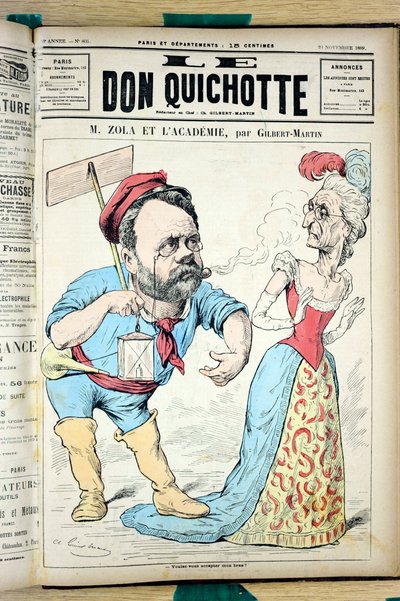 Portada de "Don Quijote", número 804, Satírico en Colores de Charles Gilbert Martin