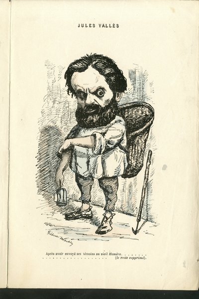 Ilustración de Charles Gilbert-Martin (1839-1905) en Contemporary Grimaces de Charles Gilbert Martin