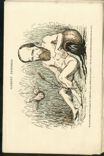 Ilustración de Charles Gilbert-Martin (1839-1905) en “Contemporary Grimaces” de Charles Gilbert Martin