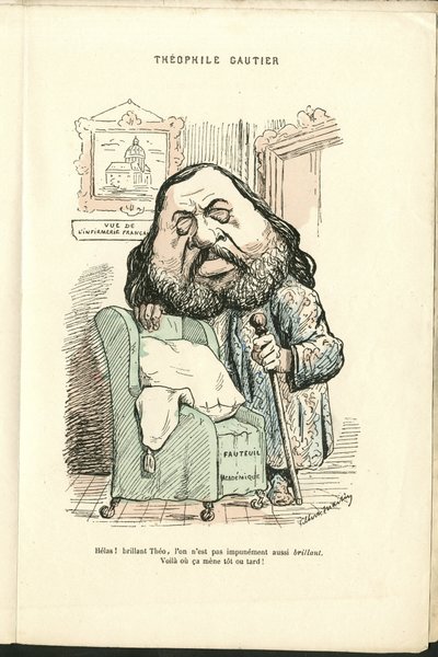 Ilustración de Charles Gilbert-Martin (1839-1905) en Contemporary Grimaces de Charles Gilbert Martin