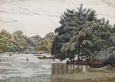 La Serpentina, Hyde Park de Charles Ginner