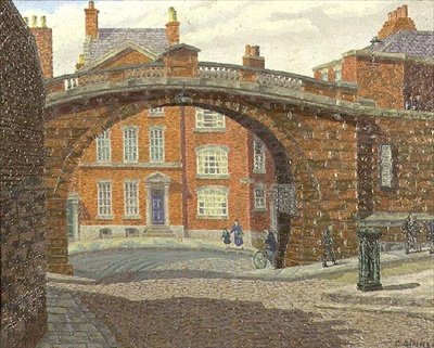 The Watergate, Chester de Charles Ginner
