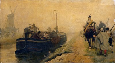 Transporte de prisioneros de guerra por "El Español de Charles Gogin