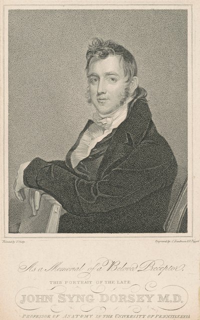 John Syng Dorsey, M.D. de Charles Goodman and Robert Piggot, after Thomas Sully