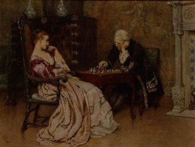 Una partida de ajedrez de Charles Green