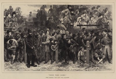 ¡Aquí vienen!, el Derby, 1871, En el curso de Charles Green