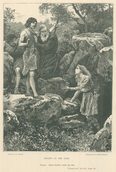 Ilustración para Cymbeline de Charles Green