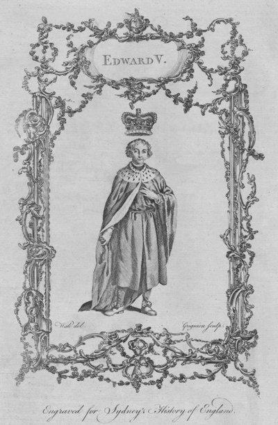 Eduardo V, 1773 de Charles Grignion