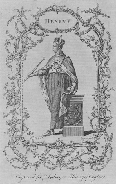 Enrique V, 1773 de Charles Grignion