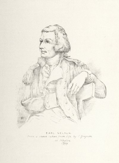 Horatio Nelson (1758-1805) (aguafuerte) de Charles Grignion