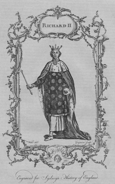 Ricardo II, 1773 de Charles Grignion