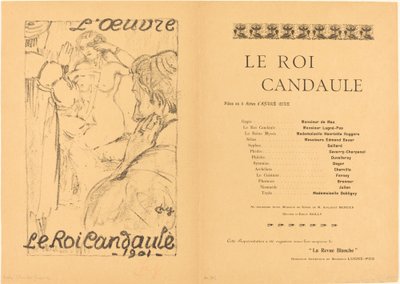 El Rey Candaules de Charles Guerin