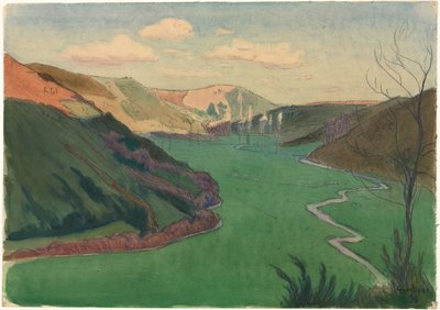 Valle de Stangala, cerca de Quimper de Charles Guilloux