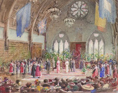 Visita real a Dundee de Charles Gustav Louis Phillips