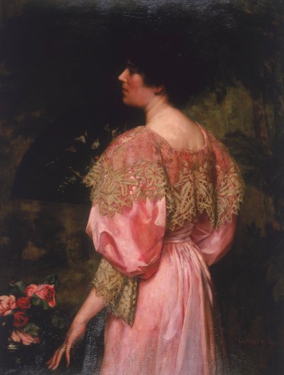 El vestido color rosa de Charles HM Kerr