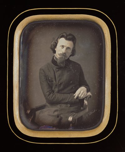 Retrato de un hombre sentado de Charles H. Winter