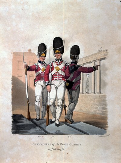 Granaderos de la Guardia Real en Traje Completo, de 