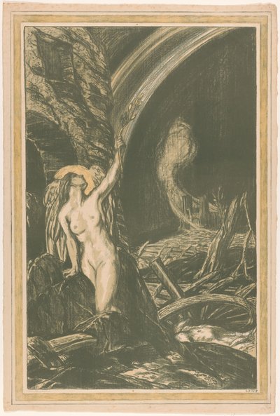 Alegoría del renacimiento del arte después de la Primera Guerra Mundial El renacimiento de las artes (título original) The Great War: Britain