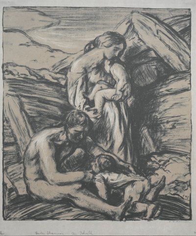Un idilio, 1905 de Charles Haslewood Shannon