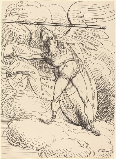 Apolo como guerrero de Charles Heath