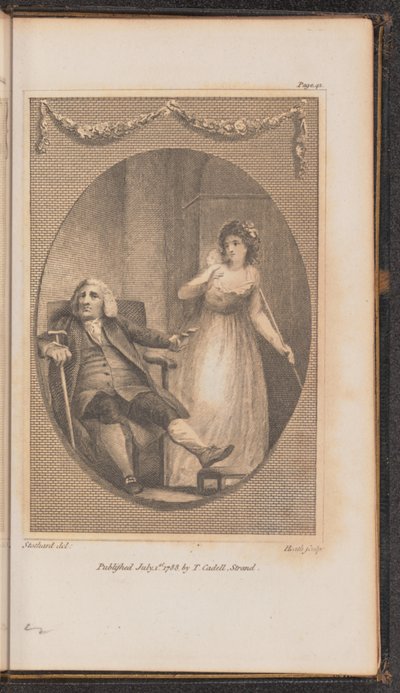Ilustración para el Canto II de Charles Heath after Thomas Stothard