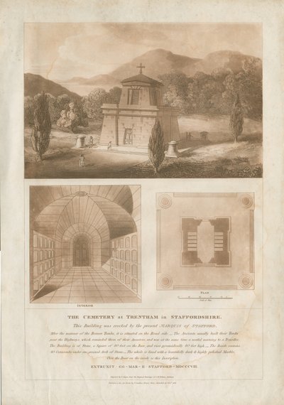 Trentham - El Mausoleo de Charles Heathcote Tatham