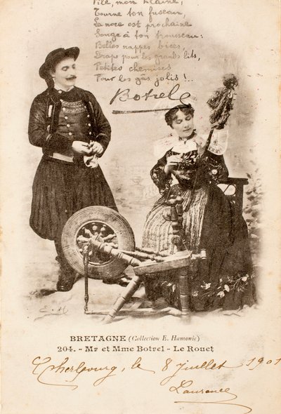 Le Rouet, Bretaña, Francia de Augustus Kollner