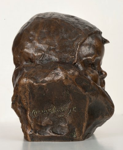 Bebé con gorro: El hijo del artista de Charles Henri Marie van Wijk
