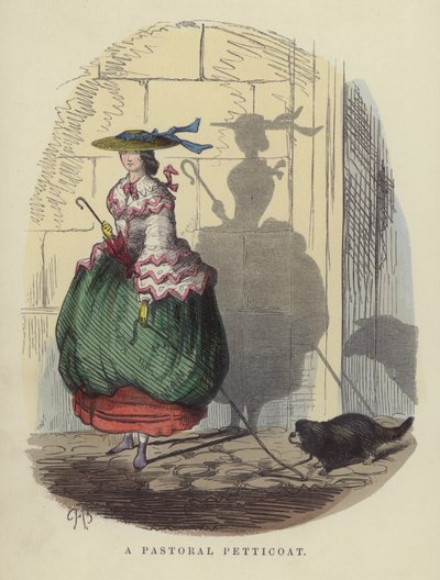 Una enagua pastoral de Charles Henry Bennett