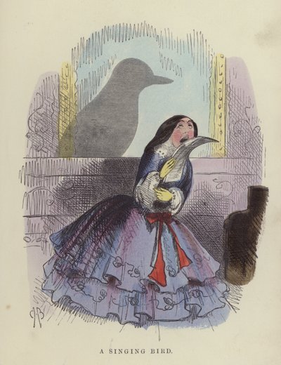 Pájaro cantor de Charles Henry Bennett