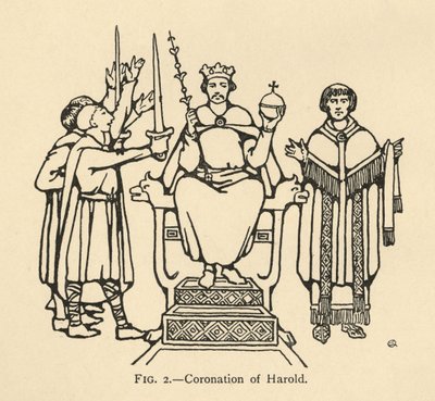 Coronación de Harold, 1931 de Charles Henry Bourne Quennell