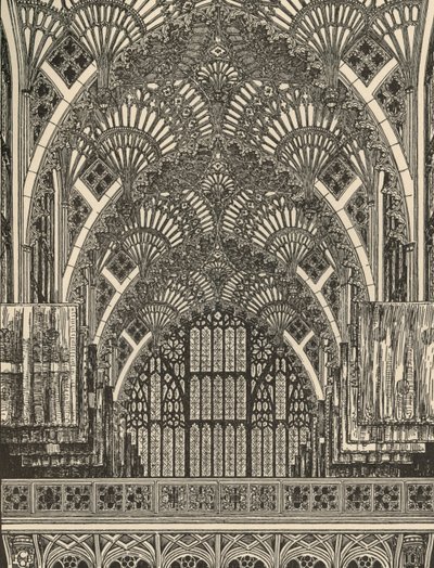 Bóveda de Abanico, 1931 de Charles Henry Bourne Quennell