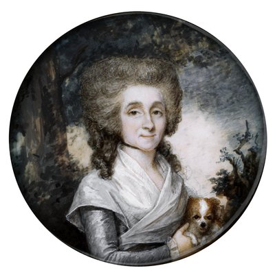Caja con retrato de una mujer de Charles Hénard