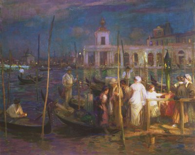 Una tarde en Venecia, c.1910 de Charles Hodge Mackie