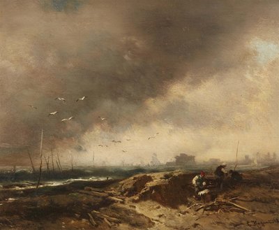 Coleccionistas de madera flotante de Charles Hoguet