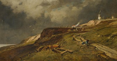 En la costa de Normandía de Charles Hoguet